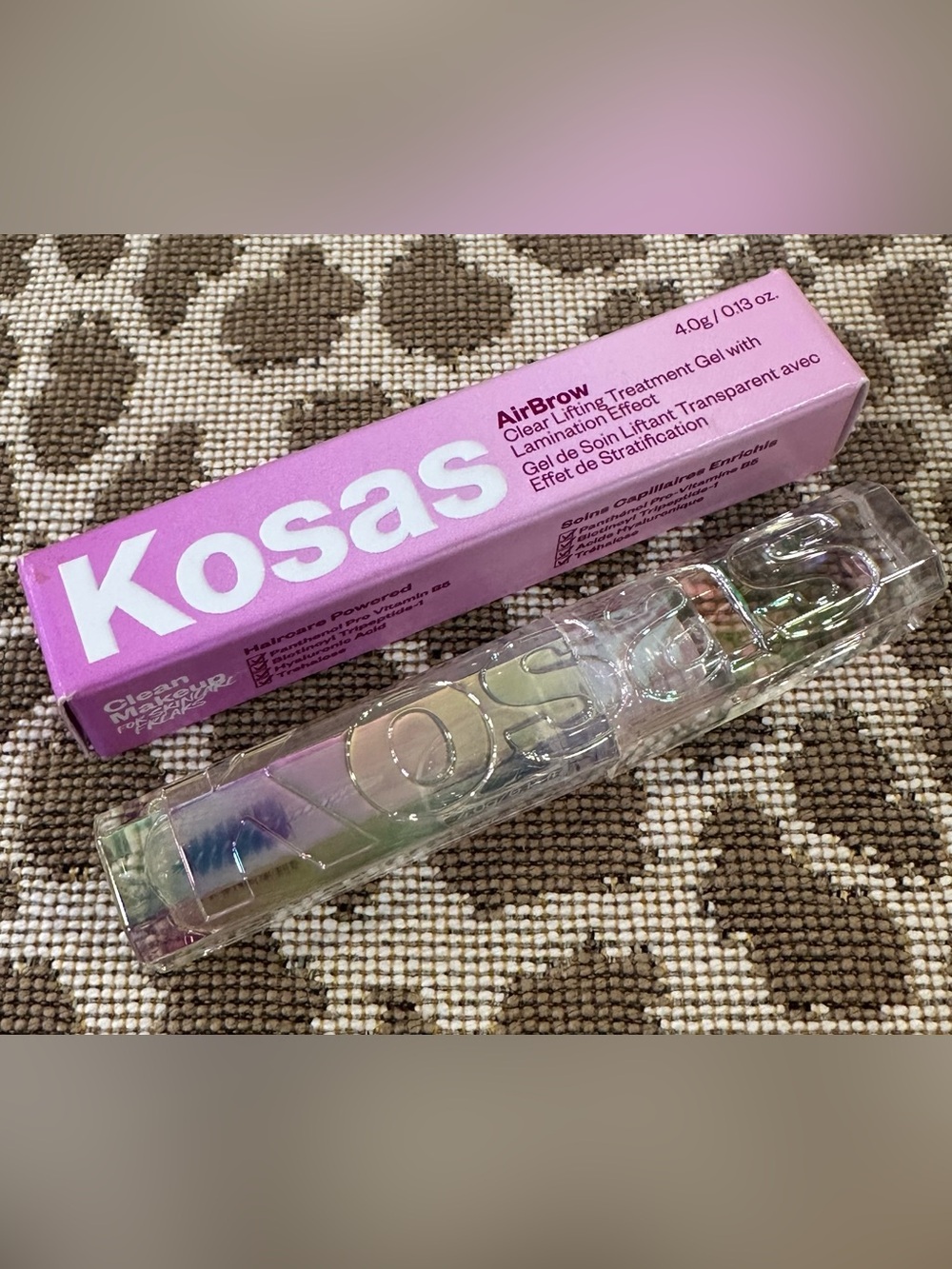 Kosas AirBrow Clear Lifting Treatment Gel with Lamination Effect Brow Gel~$26